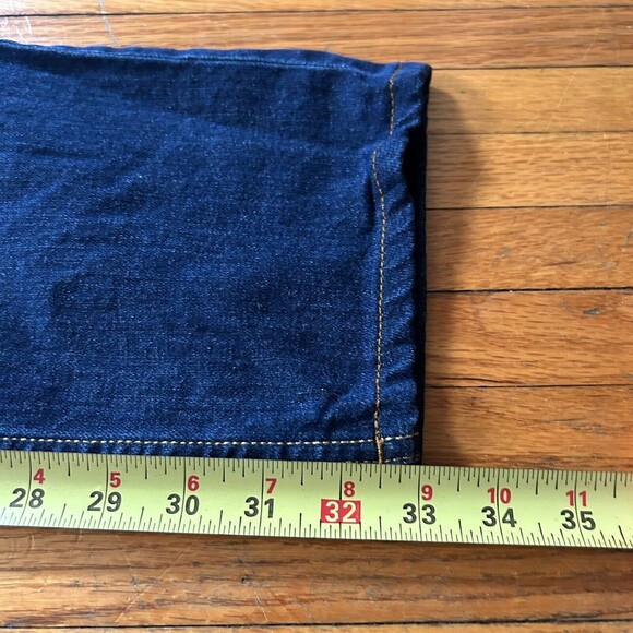 SPOKE Build C Men's‎ 32 X 33 Dark Wash Denim Straight Leg Jeans - Picture 6 of 7